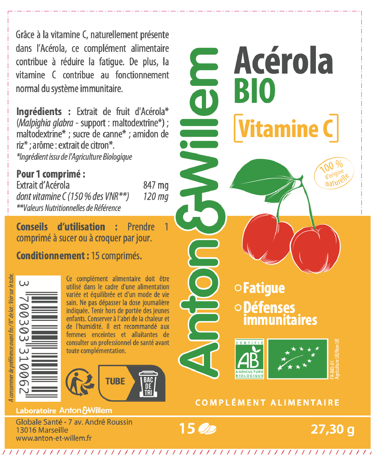 Acérola Bio A&W - Image 2-1